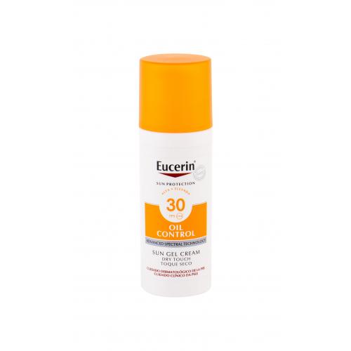 Eucerin Sun Oil Control Sun Gel Dry Touch SPF30 50 ml protecție solară pentru ten unisex Rezistent la apă