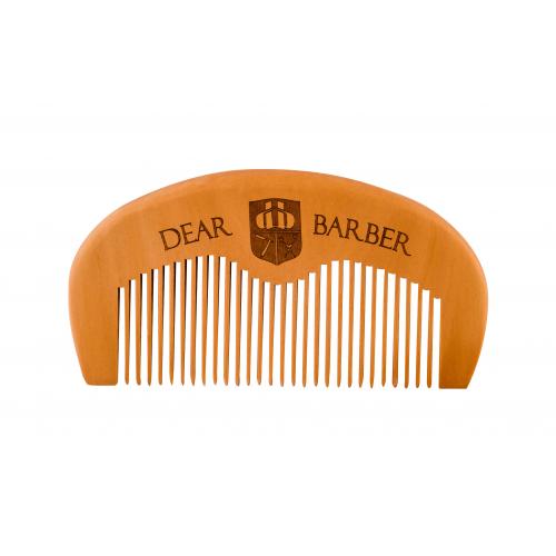 DEAR BARBER Beard Comb 1 buc perie pentru stilizare barbă pentru bărbați