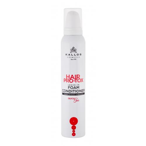 Kallos Cosmetics Hair Pro-Tox Leave-In Foam 200 ml balsam de păr pentru femei