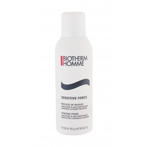 Biotherm Homme Sensitive Force 200 ml spumă de bărbierit pentru bărbați