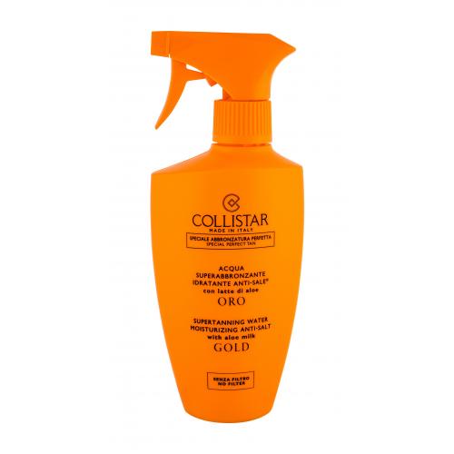 Collistar Special Perfect Tan Supertanning Water Moisturizing Anti-Salt Gold 400 ml protecție solară pentru corp pentru femei