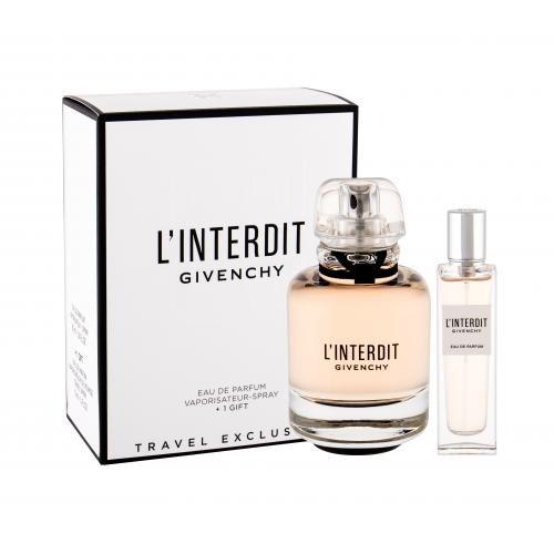 Givenchy L´Interdit set cadou EDP 80 ml + EDP 15 ml pentru femei