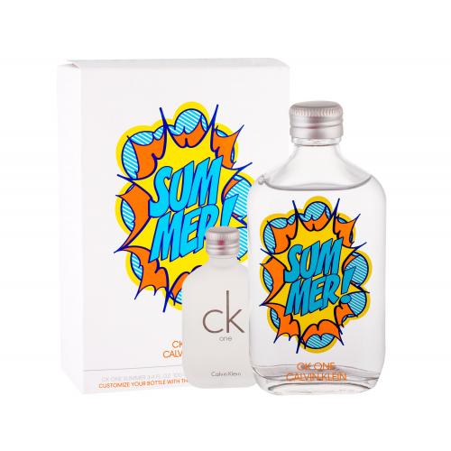 Calvin Klein CK One Summer 2019 set cadou EDT 100 ml + EDT CK One 15 ml unisex