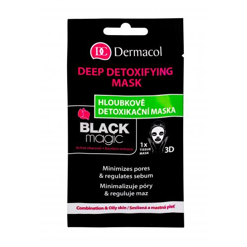 Dermacol Black Magic 1 buc mască de față pentru femei