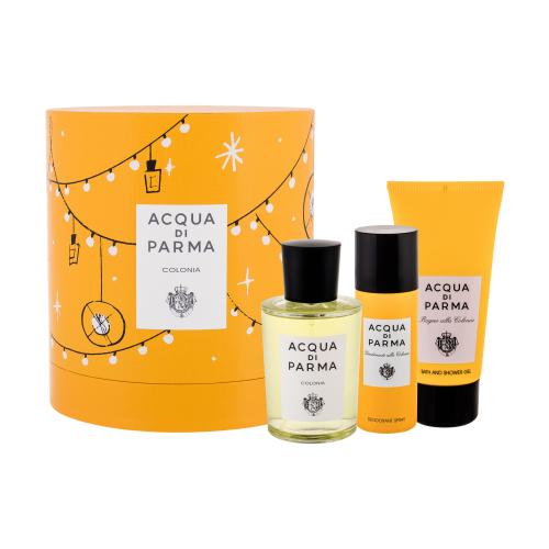 Acqua di Parma Colonia set cadou Apa de colonie 100 ml + Gel de dus 75 ml + Deodorant 50 ml unisex