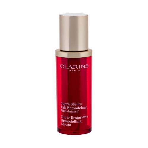 Clarins Super Restorative Remodelling Serum 30 ml ser facial tester pentru femei Natural