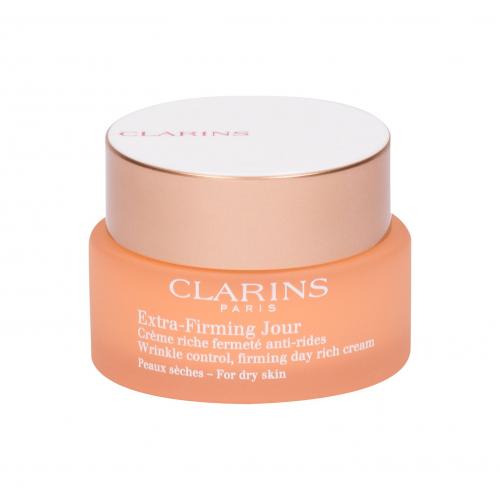 Clarins Extra-Firming Jour Rich 50 ml cremă de zi tester pentru femei Natural