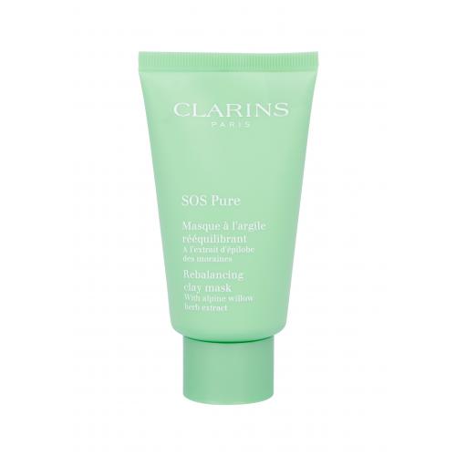 Clarins SOS Pure 75 ml mască de față tester pentru femei Natural