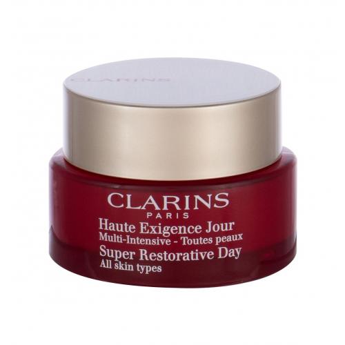 Clarins Super Restorative 50 ml cremă de zi tester pentru femei Natural