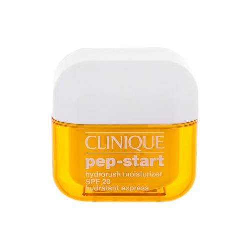 Clinique Pep-Start Hydrorush Moisturizer SPF20 50 ml cremă de zi tester pentru femei