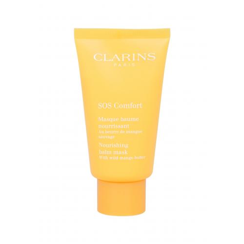 Clarins SOS Nourishing 75 ml mască de față tester pentru femei Natural