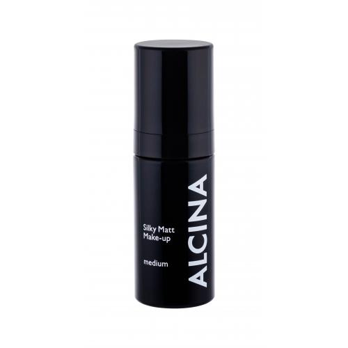 ALCINA Silky Matt SPF15 30 ml fond de ten pentru femei Ultralight