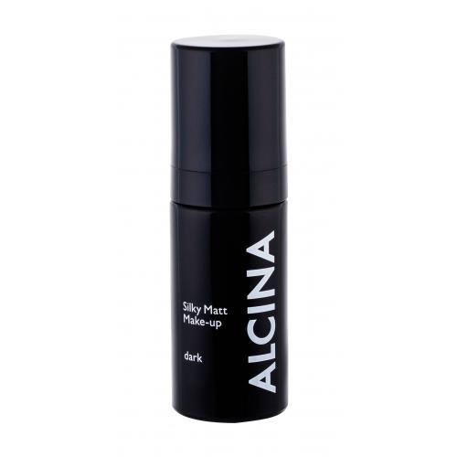 ALCINA Silky Matt SPF15 30 ml fond de ten pentru femei Dark