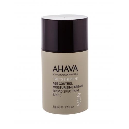 AHAVA Men Time To Energize SPF15 50 ml cremă de zi pentru bărbați Natural