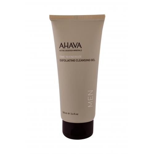 AHAVA Men Time To Energize 100 ml gel demachiant pentru bărbați Natural