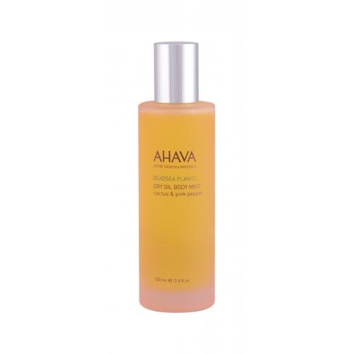 AHAVA Deadsea Plants Dry Oil Body Mist Cactus & Pink Pepper 100 ml ulei de corp pentru femei Natural