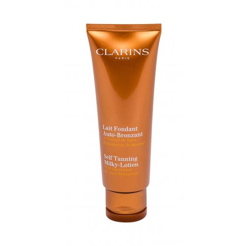 Clarins Self Tanning Milky-Lotion 125 ml autobronzant tester pentru femei