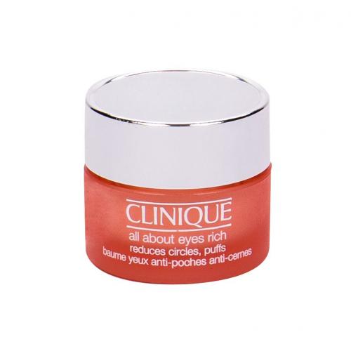 Clinique All About Eyes Rich 15 ml cremă de ochi tester pentru femei