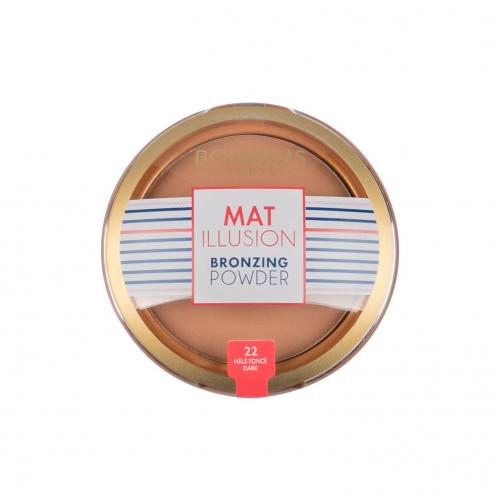 BOURJOIS Paris Mat Illusion SPF10 15 g bronzante pentru femei 22 Dark