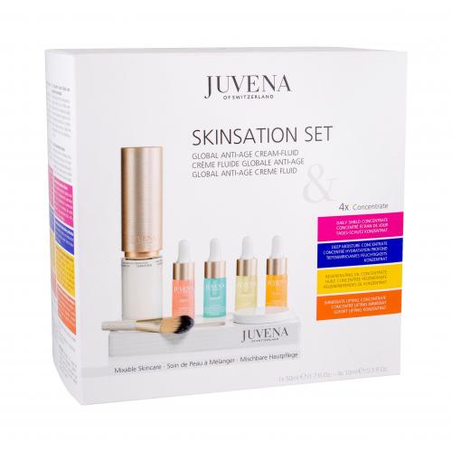 Juvena Skin Specialists Skinsation Global Anti-Age Cream-Fluid set cadou set cadou tester Rezerva