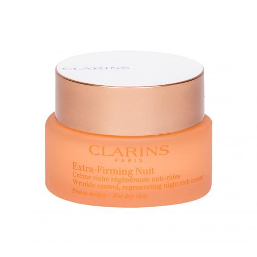 Clarins Extra-Firming Nuit Rich 50 ml cremă de noapte tester pentru femei Natural