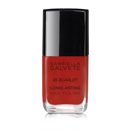 Gabriella Salvete Longlasting Enamel 11 ml lac de unghii pentru femei 25 Scarlet