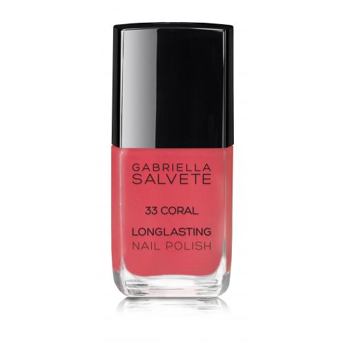 Gabriella Salvete Longlasting Enamel 11 ml lac de unghii pentru femei 33 Coral