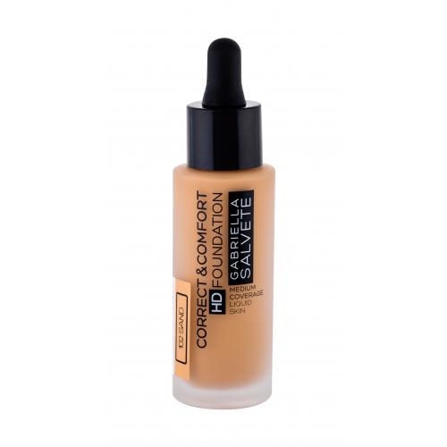 Gabriella Salvete Correct & Comfort 29 ml fond de ten pentru femei 102 Sand