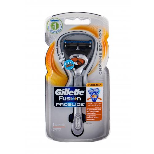 Gillette Fusion Proglide Flexball Chrome Edition 1 buc aparate de ras pentru bărbați