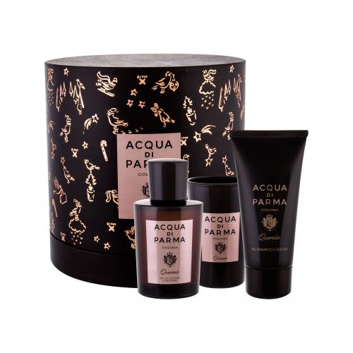 Acqua di Parma Colonia Quercia set cadou apa de colonie 100 ml + lumanare 75 ml pentru bărbați