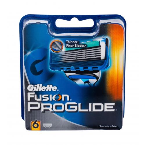 Gillette Fusion Proglide 6 buc rezerve aparat de ras pentru bărbați