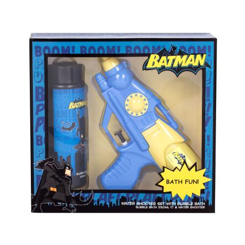 DC Comics Batman set cadou spuma de baie 250 ml + 1 pistol de apa pentru copii