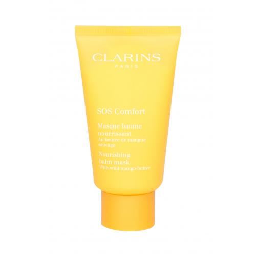 Clarins SOS Nourishing 75 ml mască de față pentru femei Natural