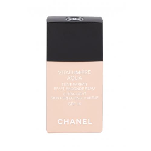 Chanel Vitalumière Aqua SPF15 30 ml fond de ten pentru femei 50 Beige