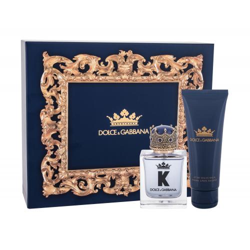 Dolce&Gabbana K set cadou apa de toaleta 50 ml + Balsam după ras 75 ml pentru bărbați