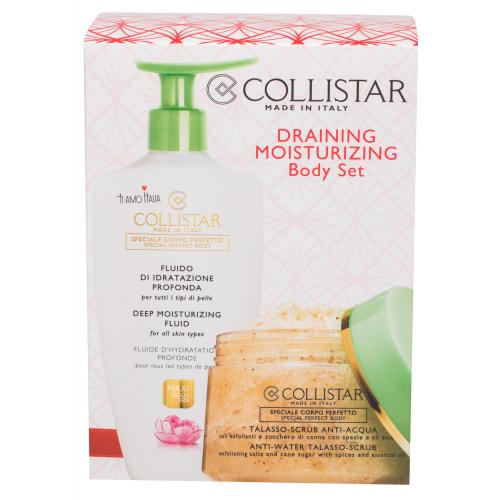 Collistar Special Perfect Body Deep Moisturizing Fluid set cadou lapte de corp hidratant 400 ml + exfoliant de corp Anti-Water Talasso 700 g W