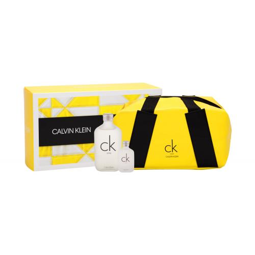 Calvin Klein CK One set cadou edt 100 ml + edt 10 ml + geanta unisex