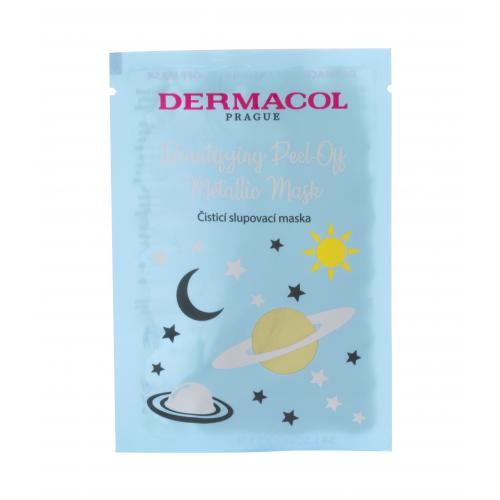 Dermacol Beautifying Peel-off Metallic Mask Cleansing 15 ml mască de față pentru femei