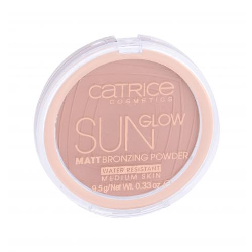 Catrice Sun Glow Matt 9,5 g bronzante pentru femei 030 Medium Bronze