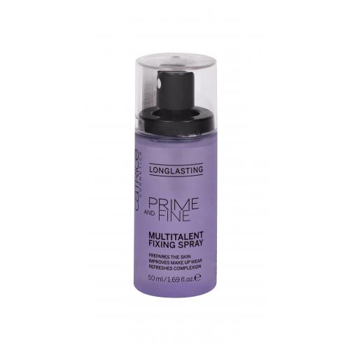 Catrice Prime And Fine Multitalent Fixing Spray 50 ml fixator de machiaj pentru femei