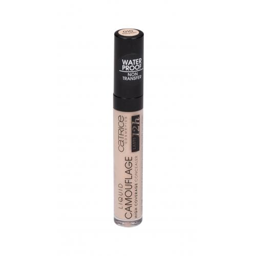 Catrice Camouflage Liquid High Coverage 12h 5 ml anticearcăn pentru femei 010 Porcellain