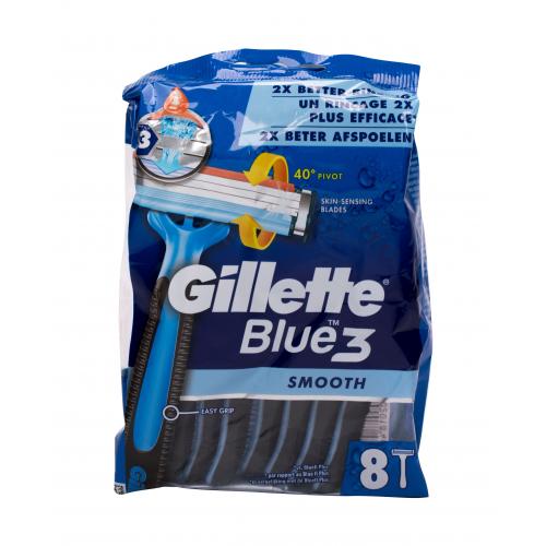 Gillette Blue3 Smooth 8 buc aparate de ras pentru bărbați