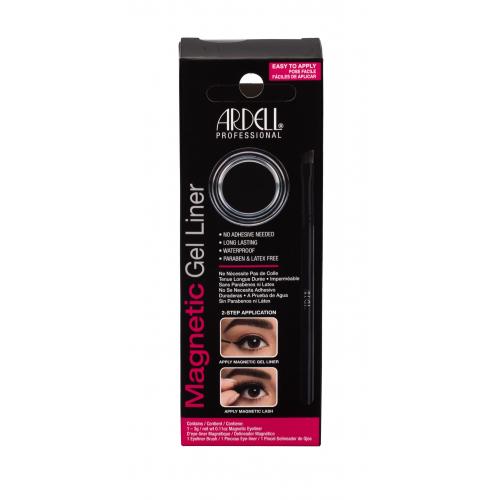 Ardell Magnetic Gel Liner set cadou tus gel magnetic 3 g + 1 pensula de tus pentru femei Black