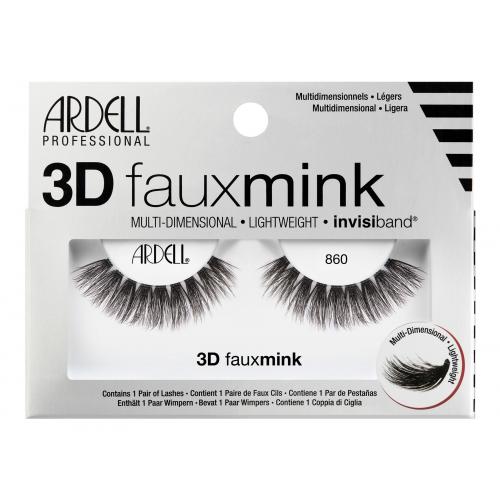 Ardell 3D Faux Mink 860 1 buc gene false pentru femei Black