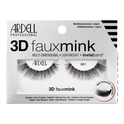 Ardell 3D Faux Mink 861 1 buc gene false pentru femei Black