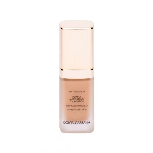 Dolce&Gabbana Velvetskin Perfect Matte Fluid SPF20 30 ml fond de ten tester pentru femei 144 Bronze