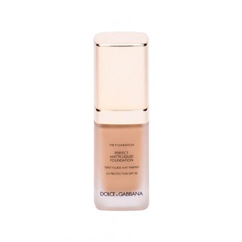 Dolce&Gabbana Velvetskin Perfect Matte Fluid SPF20 30 ml fond de ten tester pentru femei 144 Bronze