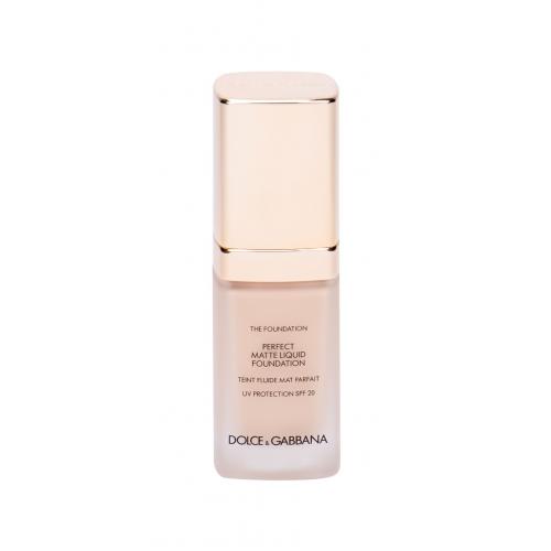 Dolce&Gabbana Velvetskin Perfect Matte Fluid SPF20 30 ml fond de ten tester pentru femei 78 Beige