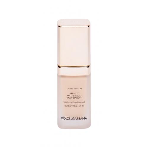 Dolce&Gabbana Velvetskin Perfect Matte Fluid SPF20 30 ml fond de ten tester pentru femei 60 Classic