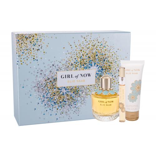 Elie Saab Girl of Now set cadou edp 90 ml + lapte de corp 75 ml + edp 10 ml pentru femei